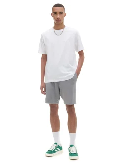 Cropp Koszulki*T-shirt z haftem biały