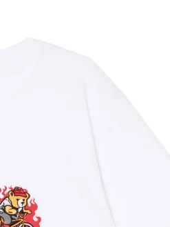 Cropp Koszulki*T-shirt z naszywką biały