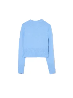 Cropp Swetry*sweter z dalmatyńczykiem błękitny