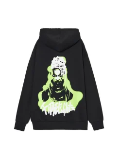 Cropp Bluzy*Bluza hoodie Ekko z Arcane czarny