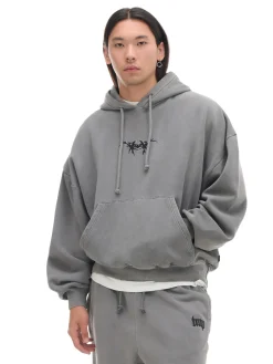 Cropp Bluzy|Sety*Bluza hoodie z naszywką UNISEX czarny