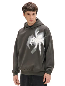 Cropp Bluzy*Bluza z aplikacją pająka szary