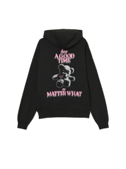 Cropp Bluzy*Bluza z nadrukiem pluszowego misia czarny