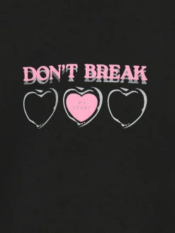 Cropp Bluzy*Bluza z nadrukiem pluszowego misia czarny