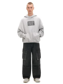 Cropp Bluzy*Bluza z napisem Keep It Real jasnyszary