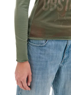 Cropp Koszulki, Topy*Bluzka w stylu western wielobarwny