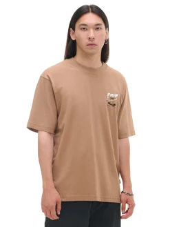 Cropp Koszulki*T-shirt z kawą brązowy