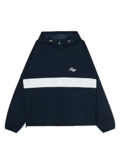 Cropp Kurtki, Płaszcze*Ciemna kurtka z kapturem granatowy