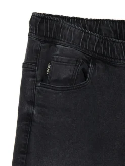 Cropp Jeansy*Ciemnoszare jeansowe joggery szary
