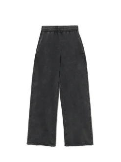Cropp Spodnie|Sety*Ciemnoszare spodnie wide leg szary