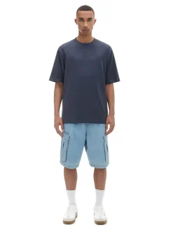 Cropp Koszulki*Ciemno T-shirt comfort szary