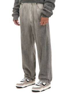 Cropp Spodnie*Cieniowane spodnie wide leg szary