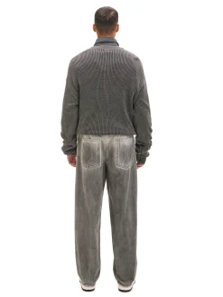 Cropp Spodnie*Cieniowane spodnie wide leg szary