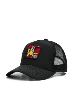 Cropp Czapki*Czapka trucker Kaczor Daffy czarny