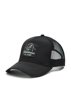 Cropp Czapki*Czapka z daszkiem i funkcyjną siateczką czarny