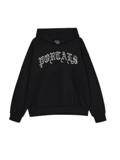 Cropp Bluzy*Czarna bluza hoodie Melanie Martinez czarny