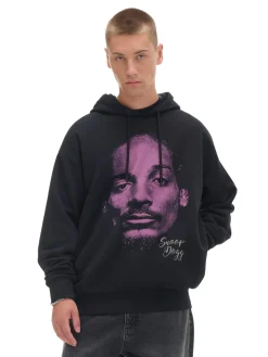 Cropp Bluzy*Czarna bluza Snoop Dogg czarny