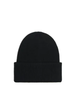 Cropp Czapki*Czarna czapka beanie z dodatkiem wiskozy czarny