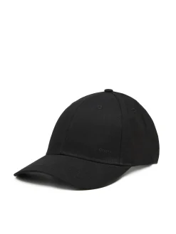 Cropp Czapki|Basic*Czarna czapka z daszkiem czarny