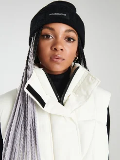 Cropp Czapki*Czarna czapka z napisem czarny