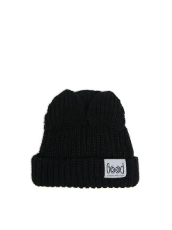 Cropp Czapki*Czarna czapka z uszami czarny