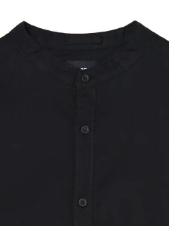 Cropp Koszule*Czarna koszula ze stójką czarny