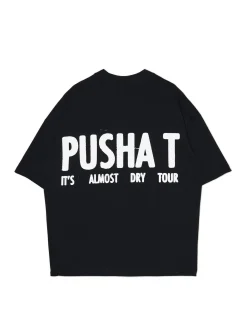 Cropp Koszulki*Czarna koszulka z nadrukiem Pusha T. czarny