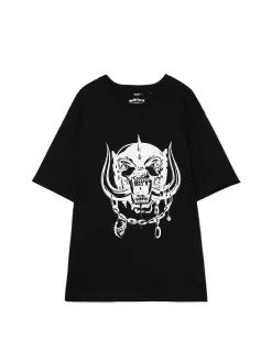 Cropp Unisex|Koszulki*Czarna koszulka z nadrukiem Motörhead UNISEX czarny