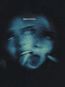 Cropp Koszulki*Czarna koszulka z printem czarny