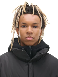 Cropp Kurtki, Płaszcze*Czarna kurtka - bluza czarny