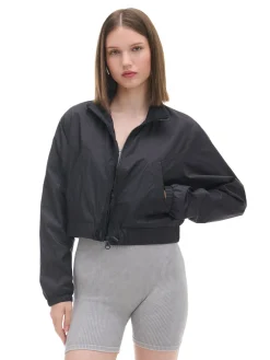 Cropp Kurtki, Płaszcze*Czarna kurtka bomber czarny
