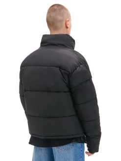 Cropp Kurtki Zimowe|Kurtki, Płaszcze*Czarna kurtka puffer ze stójką czarny