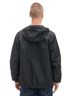 Cropp Kurtki, Płaszcze*Czarna kurtka z kapturem czarny