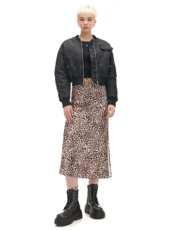 Cropp Kożuszki, Futerka*Czarna kurtka z odpinanym kołnierzem czarny