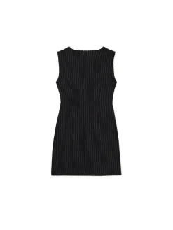 Cropp Sukienki, Kombinezony*Czarna sukienka mini czarny