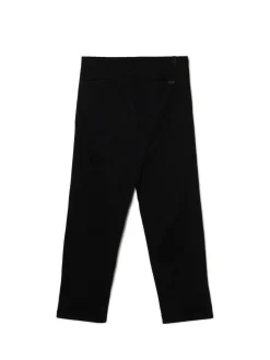 Cropp Spodnie*Czarne bawełniane spodnie loose czarny