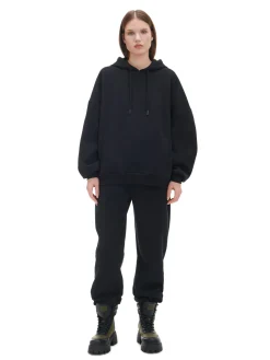 Cropp Spodnie*Czarne dresowe joggery czarny