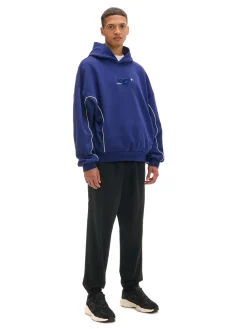 Cropp Spodnie*Czarne dresowe joggery loose czarny