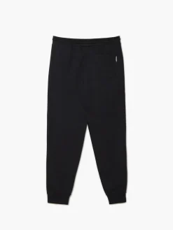 Cropp Spodnie*Czarne gładkie joggery regular czarny