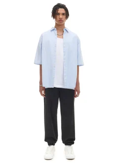 Cropp Spodnie*Czarne jeansowe joggery czarny