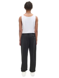 Cropp Spodnie*Czarne jeansowe joggery czarny