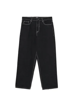 Cropp Jeansy|Baggy*Czarne jeansy baggy czarny