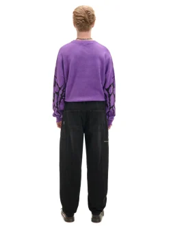 Cropp Jeansy|Baggy*Czarne jeansy baggy balloon czarny