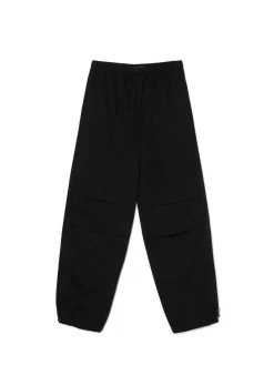 Cropp Jeansy*Czarne jeansy parachute czarny