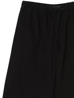 Cropp Jeansy*Czarne jeansy parachute czarny