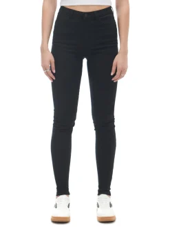 Cropp Jeansy*Czarne jeansy push up TALL czarny