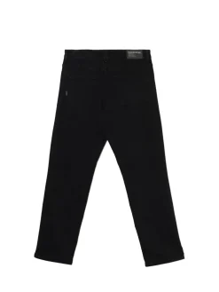 Cropp Jeansy*Czarne jeansy regular czarny