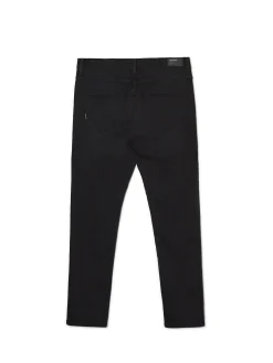 Cropp Jeansy*Czarne jeansy slim czarny