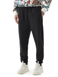 Cropp Spodnie*Czarne joggery slim czarny