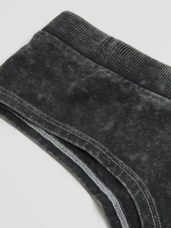 Cropp Bielizna*Czarne majtki hipster czarny